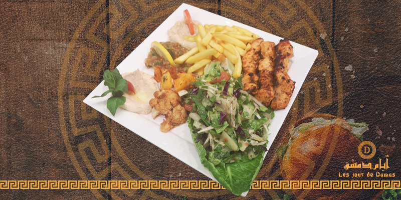 Les jours de Damas - Brochettes de poulet Brochettes de poulet